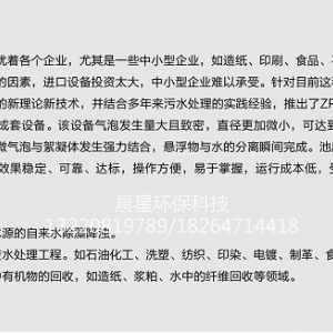 ZPQF型雙效溶氣氣浮裝置