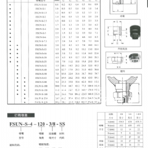 扇形噴嘴